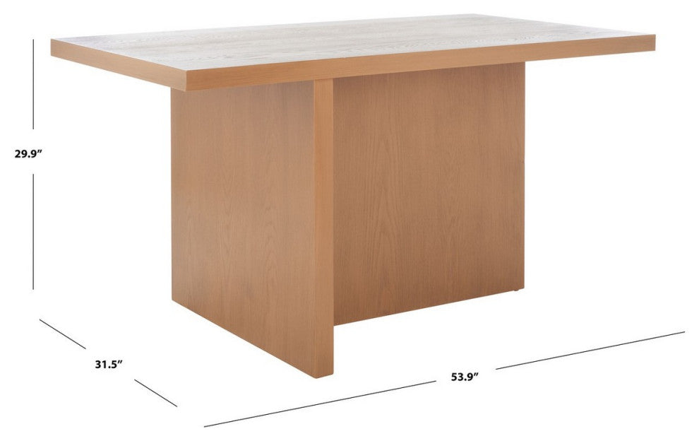 Safavieh Assana Dining Table, Sand, Sand