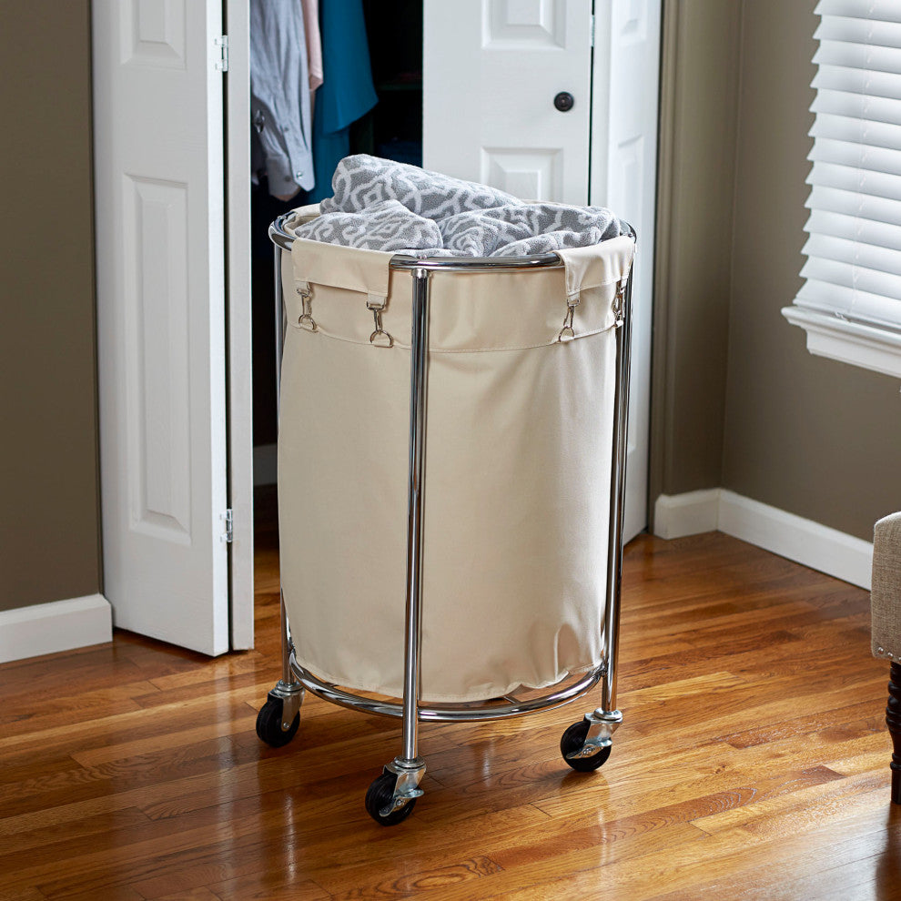 Round Laundry Hamper