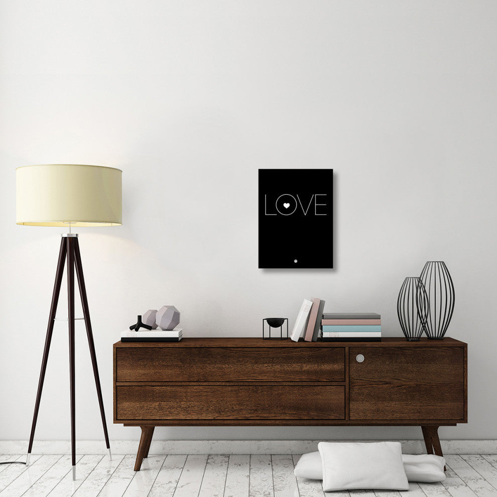 "Love Poster Black" Fine Art Print