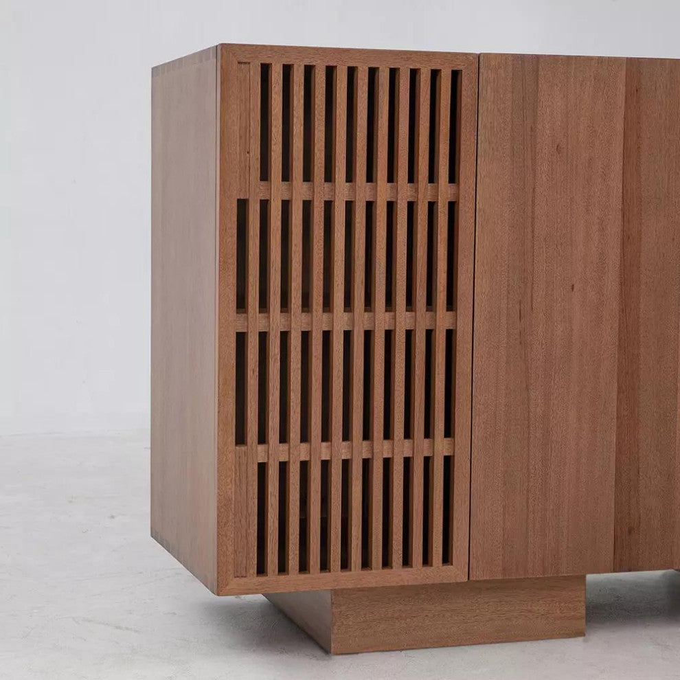 Zither 70" Sideboard, Pumpernickel