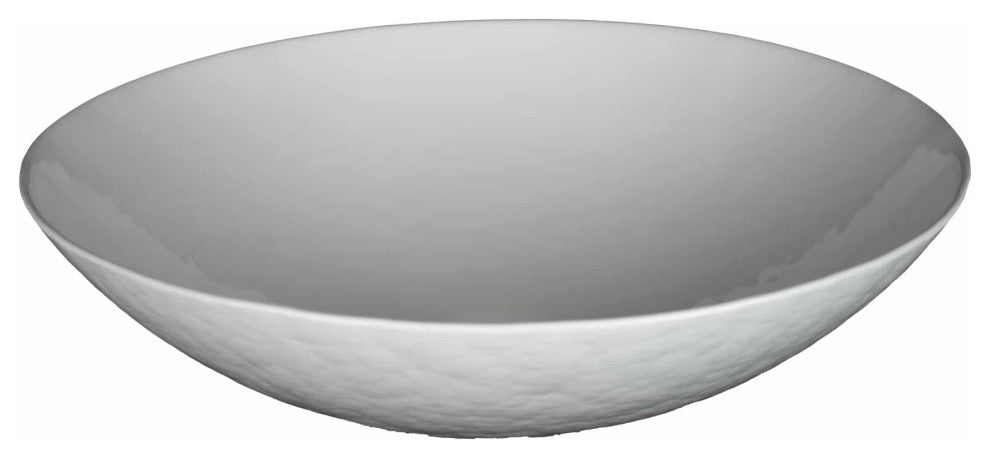 Verona Murano Glass Bathroom Sink, Bianco