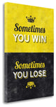 "Sometimes" By Hannes Beer, Giclee Print on Gallery Wrap Canvas, Ready to Hang