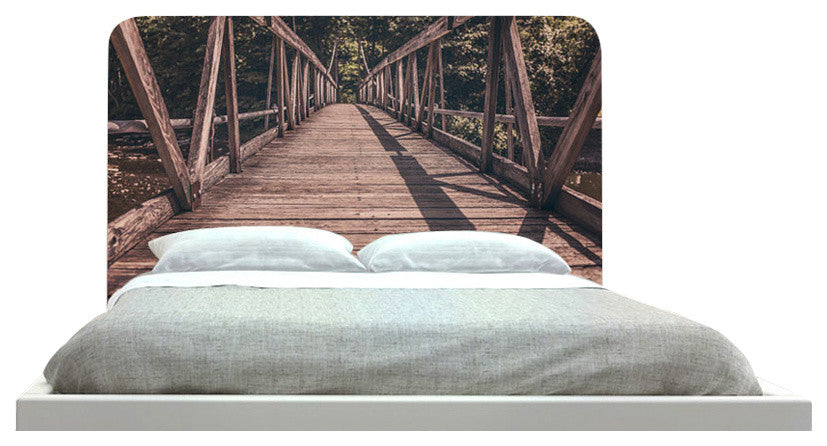 "Wooden Bridge" Headboard