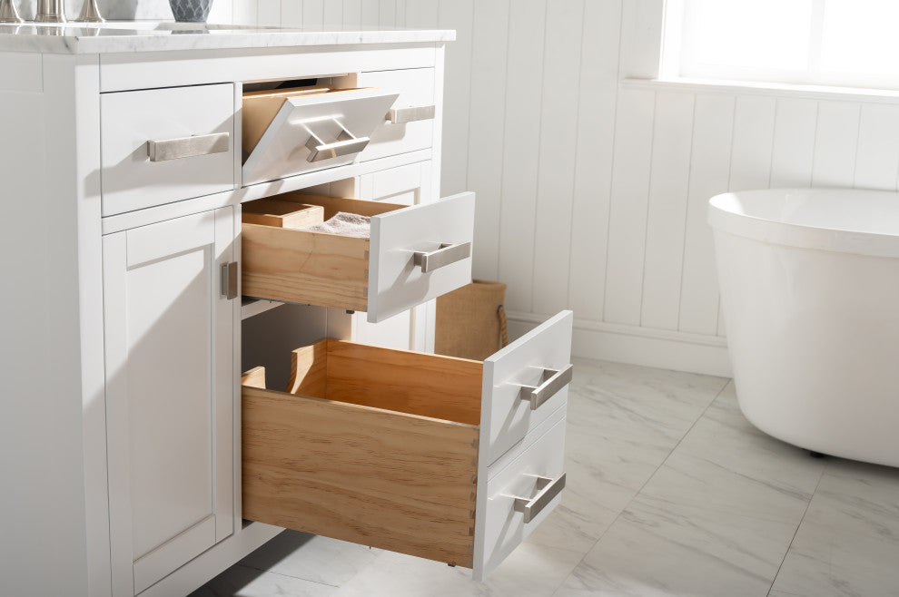 Valentino 42" Single Vanity, White