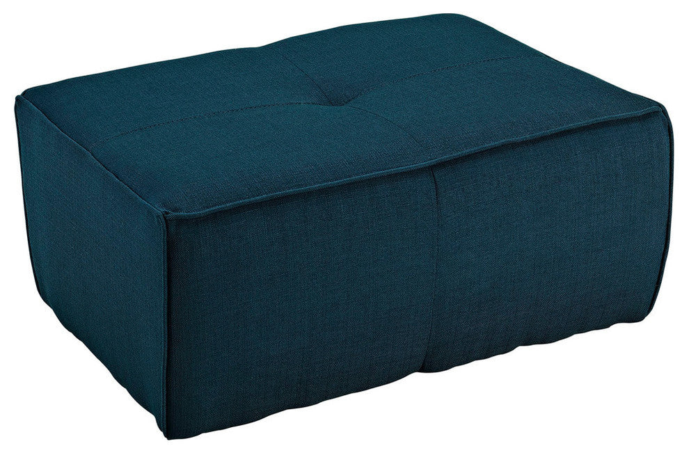 Modern Contemporary Living Room 4-Piece SetUpholstered Sectional Sofa Set Azure
