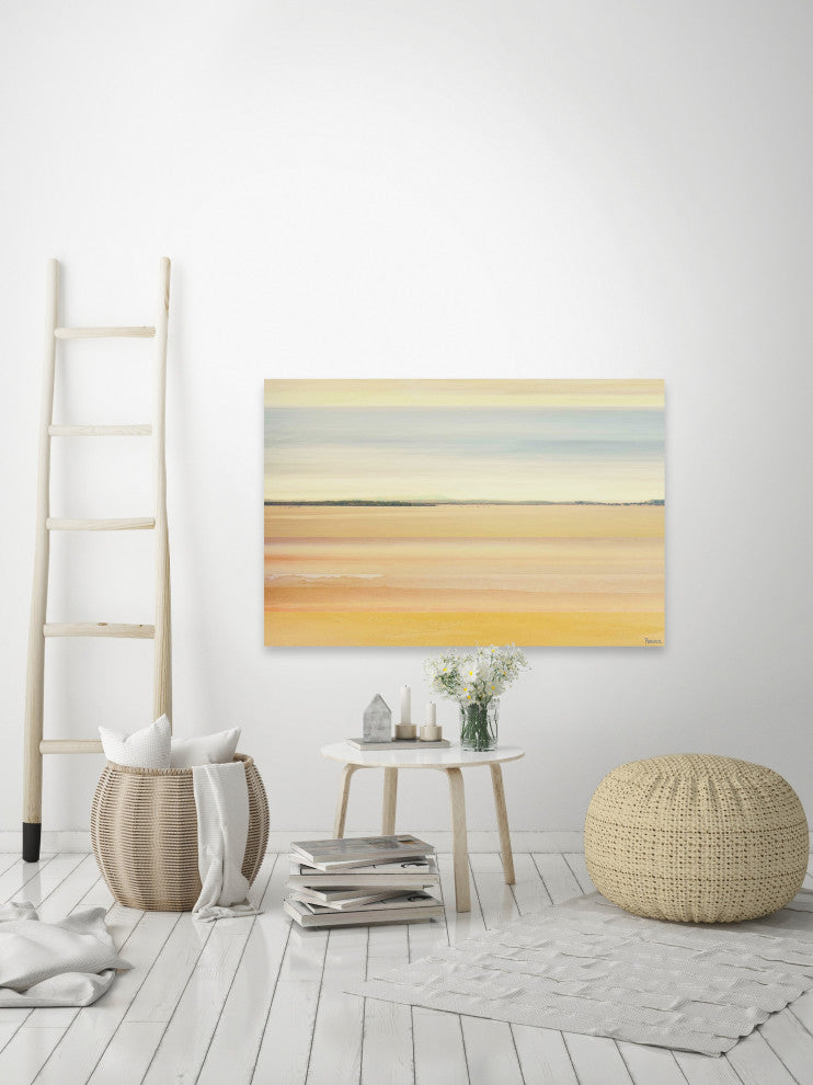 "Desert Calm" Print on Canvas, 18"x12"