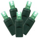 Vickerman x4G6704TPBG 70 Green LED Light Green Wire Long Christmas Light Strand