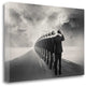 "Get In Line" By Tommy Ingberg,Ready to Hang Giclee Print on Gallery Wrap Canvas