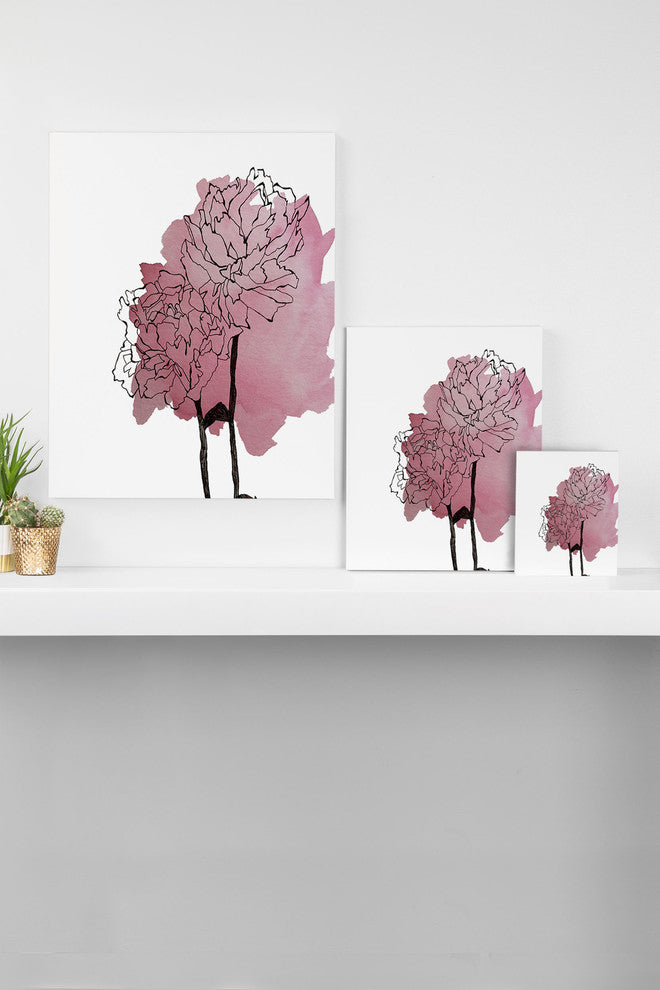 Deny Designs Morgan Kendall Peonies Art Canvas