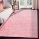 Metro Area Rug, Pink, 9? x 13?6?, Solid