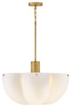 Hinkley Becca Medium Chandelier, Heritage Brass