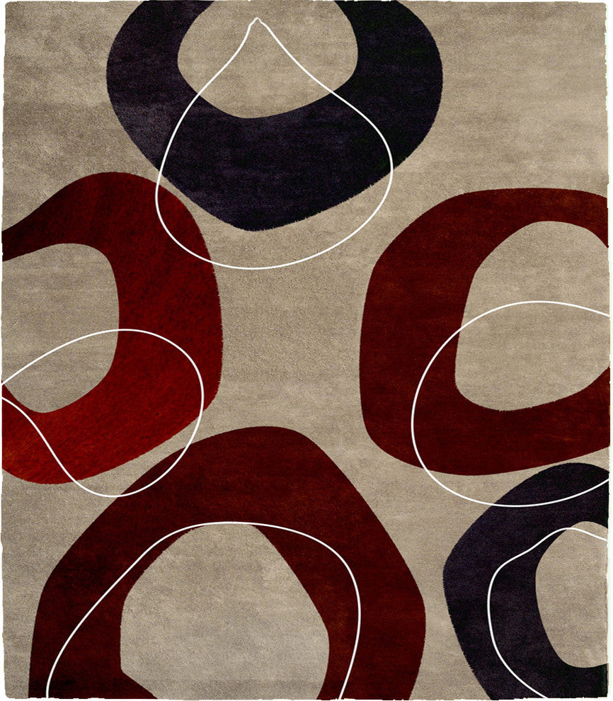 Metaphor D Signature Rug, 5'x8'
