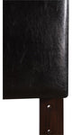 Novo Faux Leather Headboard, Black, King