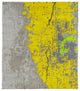 Tuberose C Hand Knotted Tibetan Rug, 5'x8'