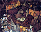 Egon Schiele Krumau Town Crescent I - 21" x 28" Premium Canvas Print