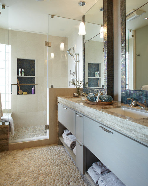 White Pebble Tile