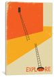 "Explore I" Print by Jazzberry Blue, 40"x26"x1.5"