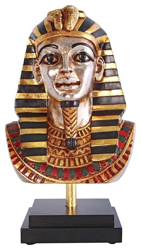 Egyptian King Tutankhamen Bust on Mount