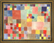 Paul Klee Flora on Sand - 21" x 28" Framed Premium Canvas Print