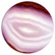 Pink Agate Geode Geological Crystals, Abstract Round Wall Art, 11"