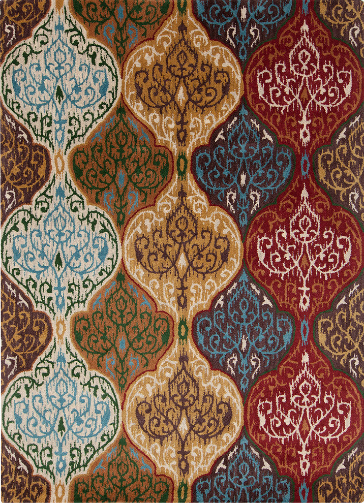 Lina Contemporary Area Rug, 5'x7'