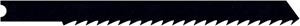 Carbon Alloy Steel Jig Saw Blade, Universal Shank, 12TGx4"