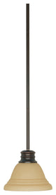 Empire 1-Light Mini Pendant, Mahogany Bronze