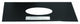 Selkirk Pellet Pipe Trim Plate, 3", Black