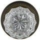 Single Rope Rosette With Crystal Knob, Oil-Rubbed Bronze, Antique Brass, Double
