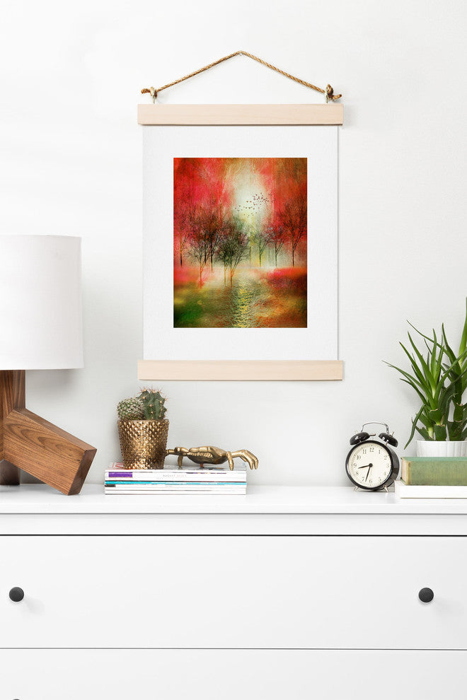 Deny Designs Viviana Gonzalez Paisaje Y Color III Art Print