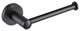 Elie Bathroom Toilet Paper Holder, Matte Black