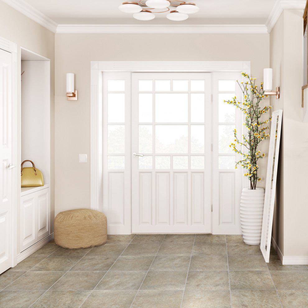 Roma Taupe Porcelain Floor and Wall Tile