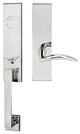 Air-Stream Lever, Mortise Dummy Handleset, Left Hand, Polished Stainless Steel