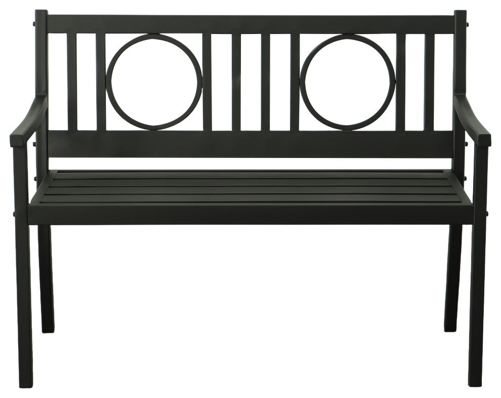 Grammercy Outdoor Bench - Black