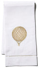 Balloon Fingertip Towel, White Linen