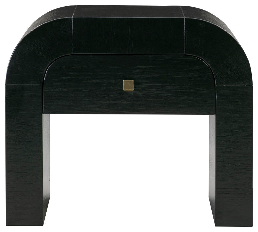 Hump Nightstand, Black