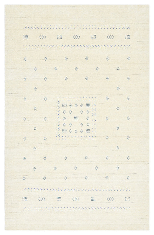 Simi, Handmade Area Rug 6' 0" x 9' 0", 5 X 8