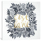 "C'est La Vie Grey Artprint" by Cat Coquillette, 37x37x1.5