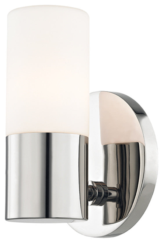 Lola 1-Light Wall Sconce, Polished Nickel