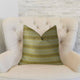 Bridge Cliff Taupe and Gray Handmade Luxury Pillow, 20"x20"