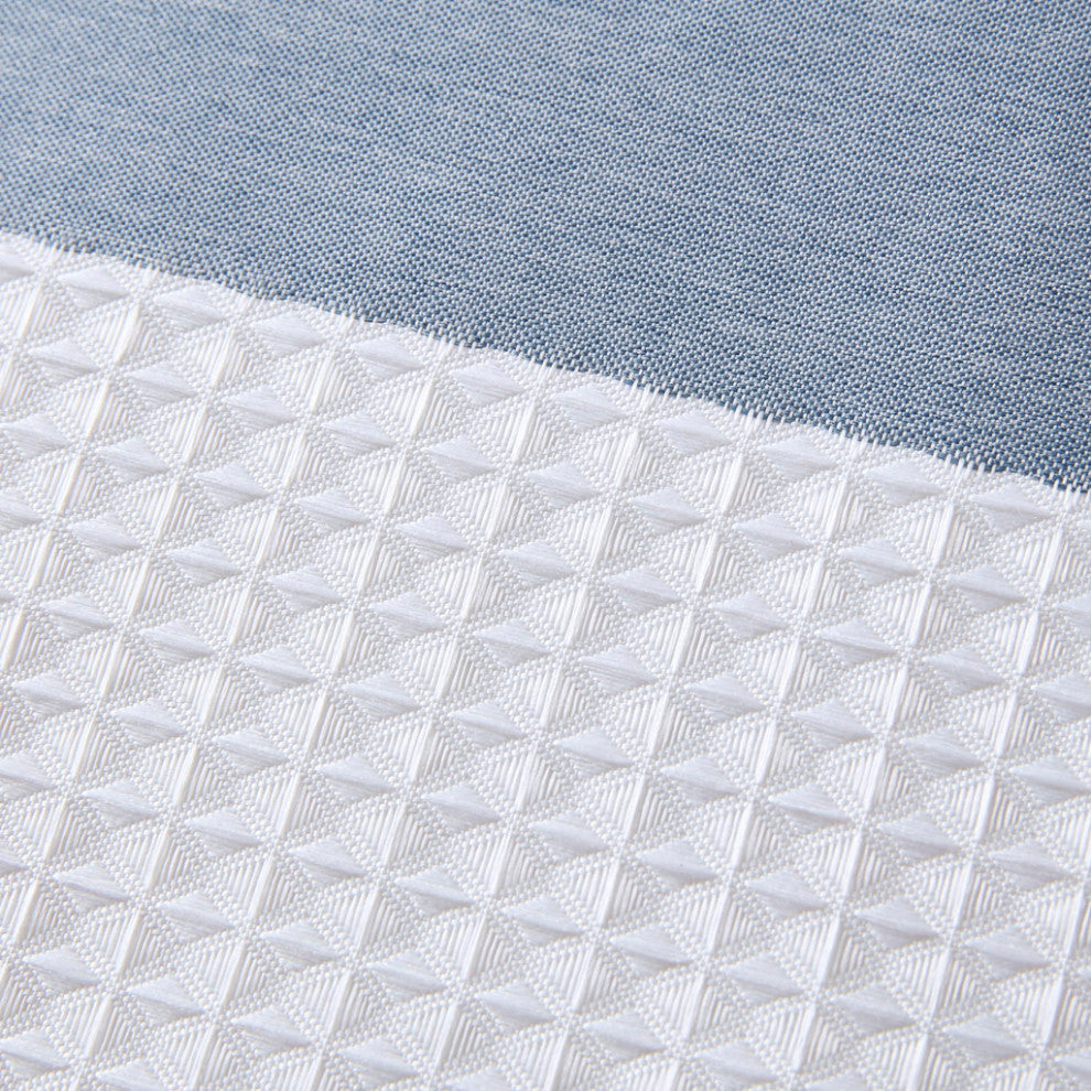 Madison Park Spa Waffle Shower Curtain With 3M Treatment