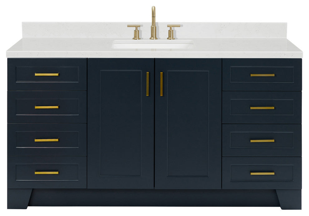 Ariel Taylor 66" Single Rectangular Sink Bathroom Vanity