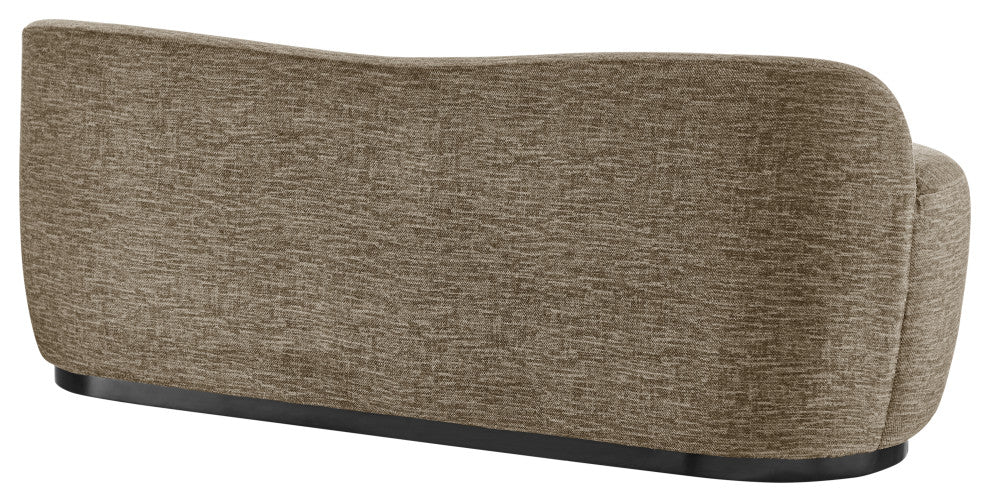 Mandy Fabric Bench, Pasadena Taupe