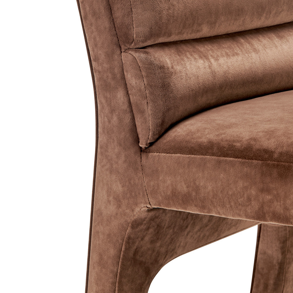 Josie Dining Side Chair, Set of 2, Dainty Dark Brown