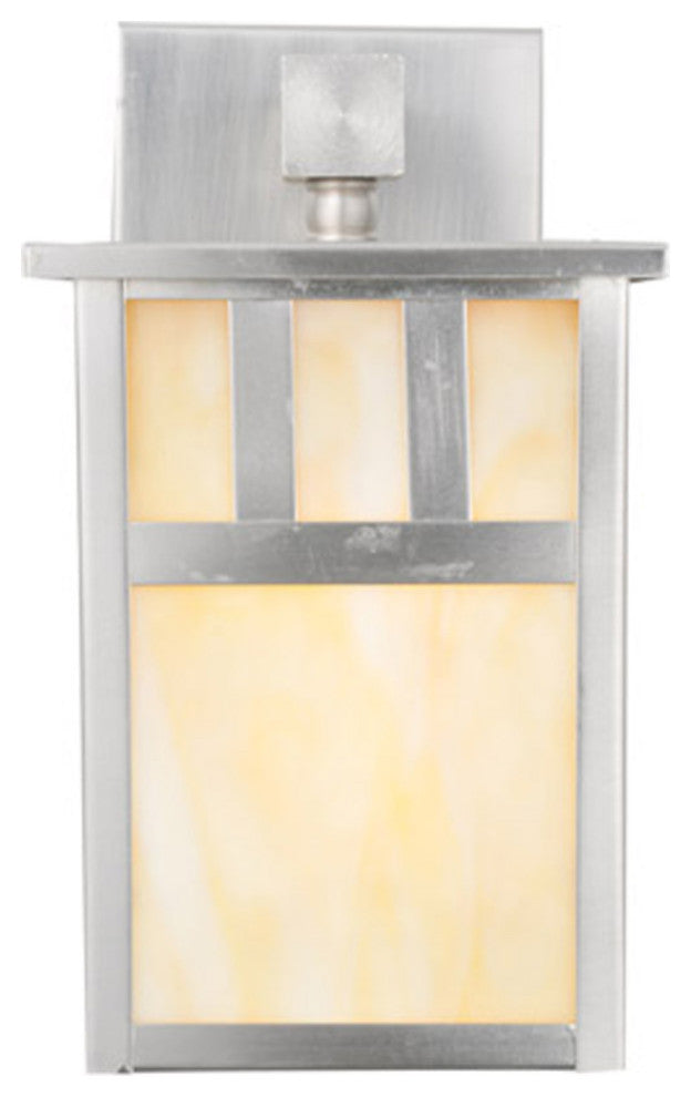 5 Wide Hyde Park Double Bar Mission Solid Mount Wall Sconce