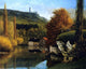 Cherubino Pata The Mirror of Scey-en-Varias Premium Canvas Print