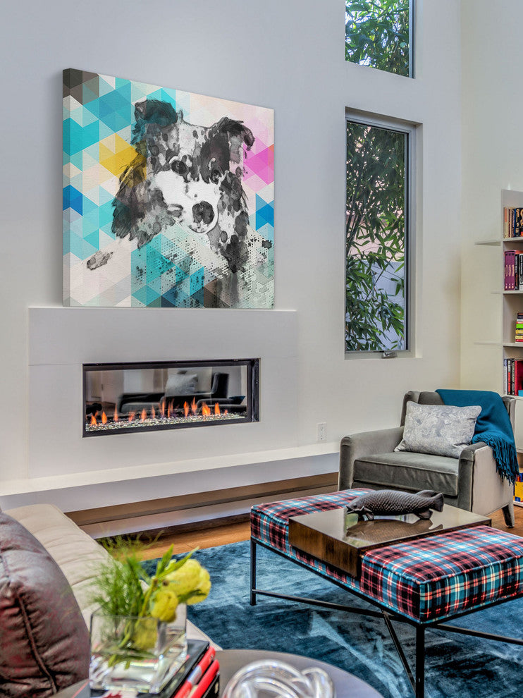 "Connected by Love" Painting Print on Canvas by Irena Orlov