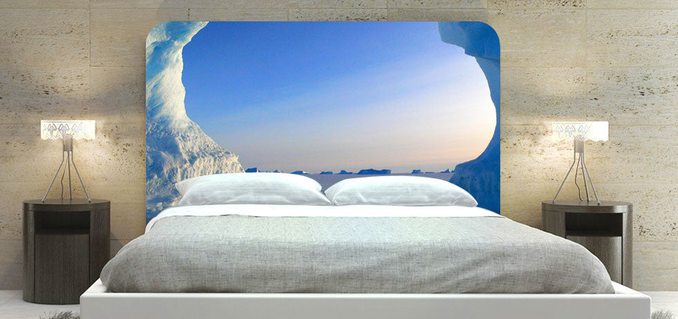 "Icebergs" Headboard