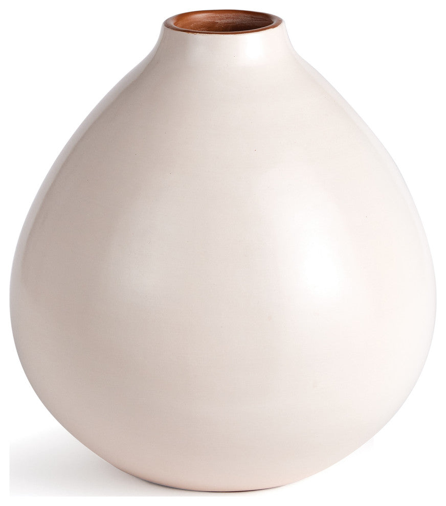 Lucela White Medium Vase