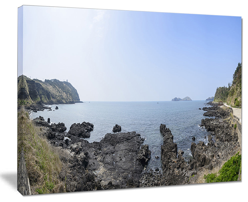 "Landscape of Olle Walking Path" Oversized Beach Wall Art, 20"x12"